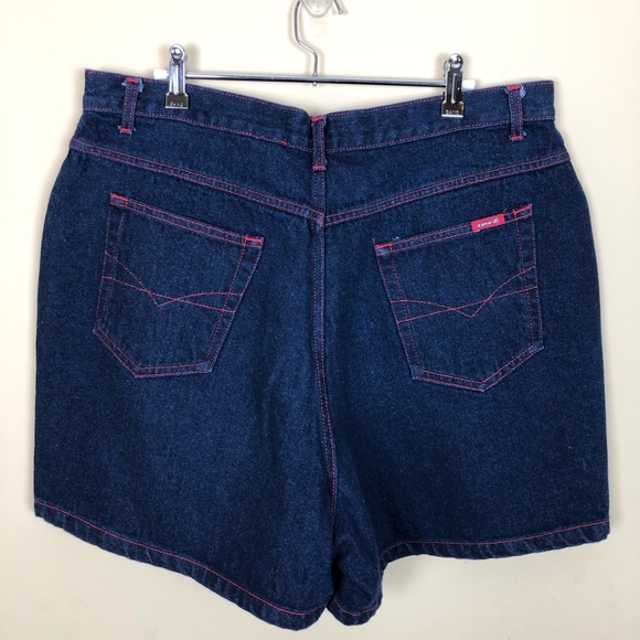 ⚡️NWOT⚡️ Zana Di Dark Wash Denim Shorts - Picture 2 of 5